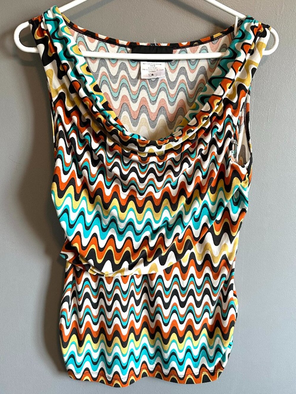Sport Collection Sleeveless Top Multi-colour Women's Sz M Excellent condition
